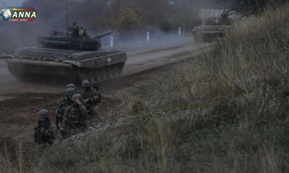 Ναγκόρνο/Καραμπάχ: Οι αρμενικές δυνάμεις αναπτύσσουν τεθωρακισμένα οχήματα στο Σουσί